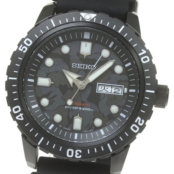 SEIKO Divers 200 Bathing Ape Japan Limited AT Men's - Picture 1 of 7